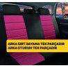 Citroen Grand / C4 Spacetourer 2013 Uyumlu Bordo Koltuk Kılıfı KKB089